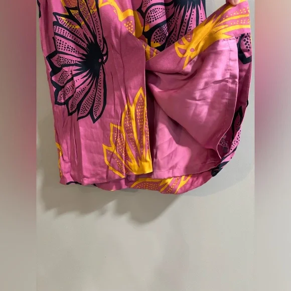 Sariah from Anthropologie Convertible strapless floral pink dress‎ Size 4 - Picture 9 of 12